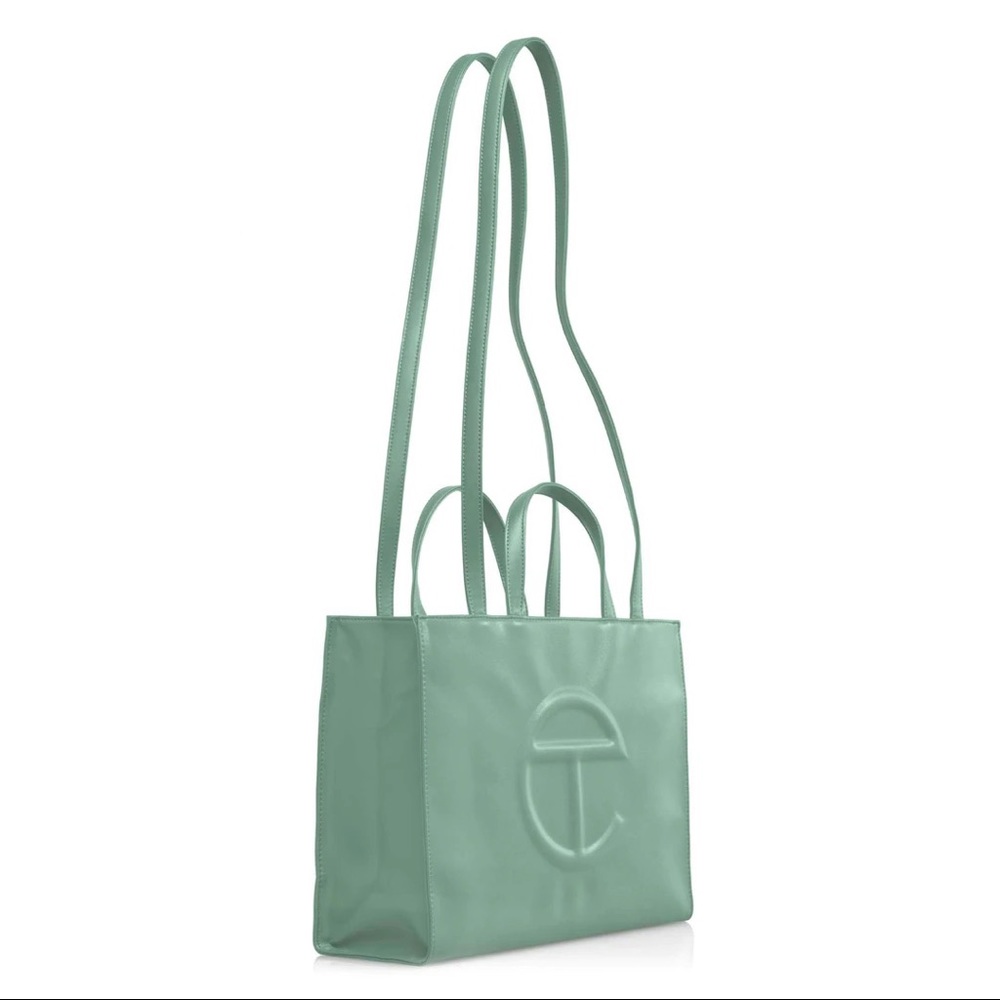 Telfar Medium Sage Shopping Bag